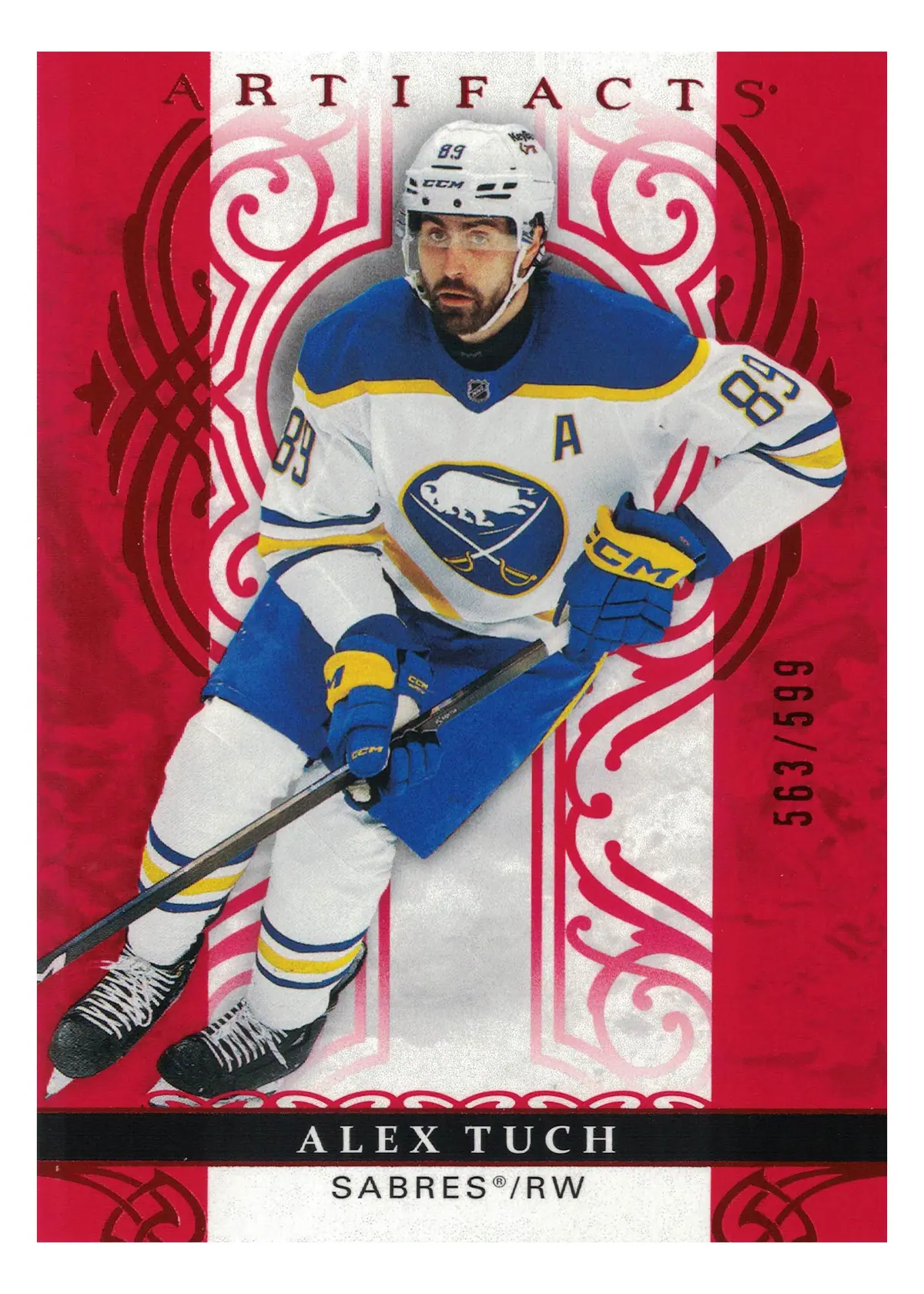 Alex Tuch Ruby #78 563/599 2026-27 Upper Deck Artifacts — front