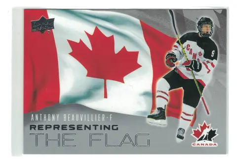 Anthony Beauvillier Representing the Flag #RF-28 2026 UD Team Canada