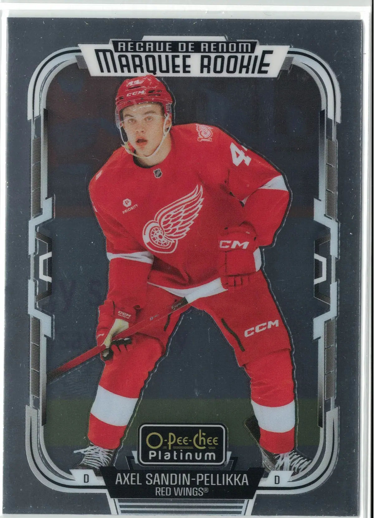 Axel Sandin-Pellikka Marquee Rookies #273 2025-26 O-Pee-Chee Platinum — front