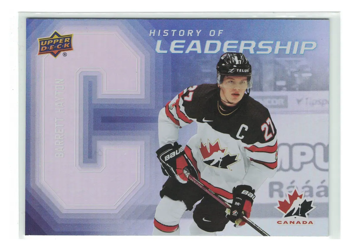 YOU PICK 2026 UD Team Canada History of Leadership Complete Your Set — front