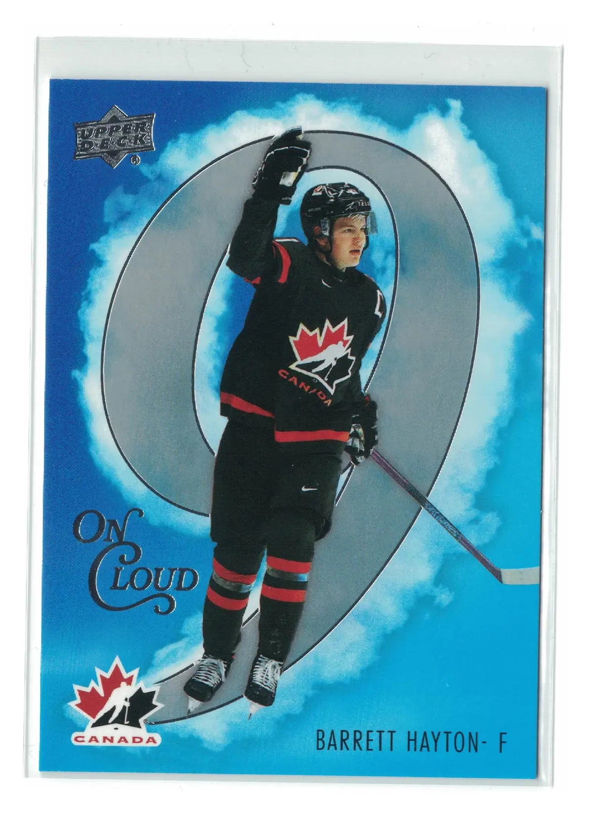 Barrett Hayton On Cloud 9 #CN-9 2026 UD Team Canada — front