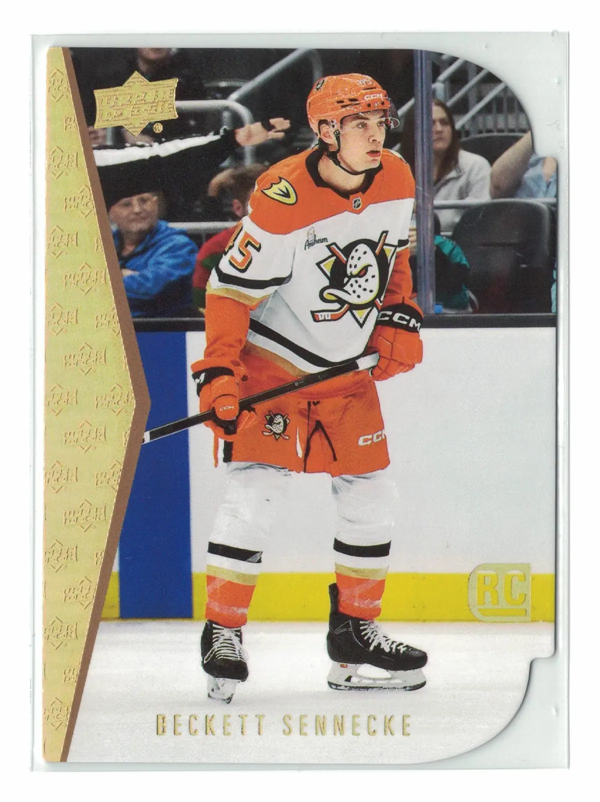 Beckett Sennecke 1994-95 Rookie Tribute Die-Cuts #RTD-17 Hockey Card — front