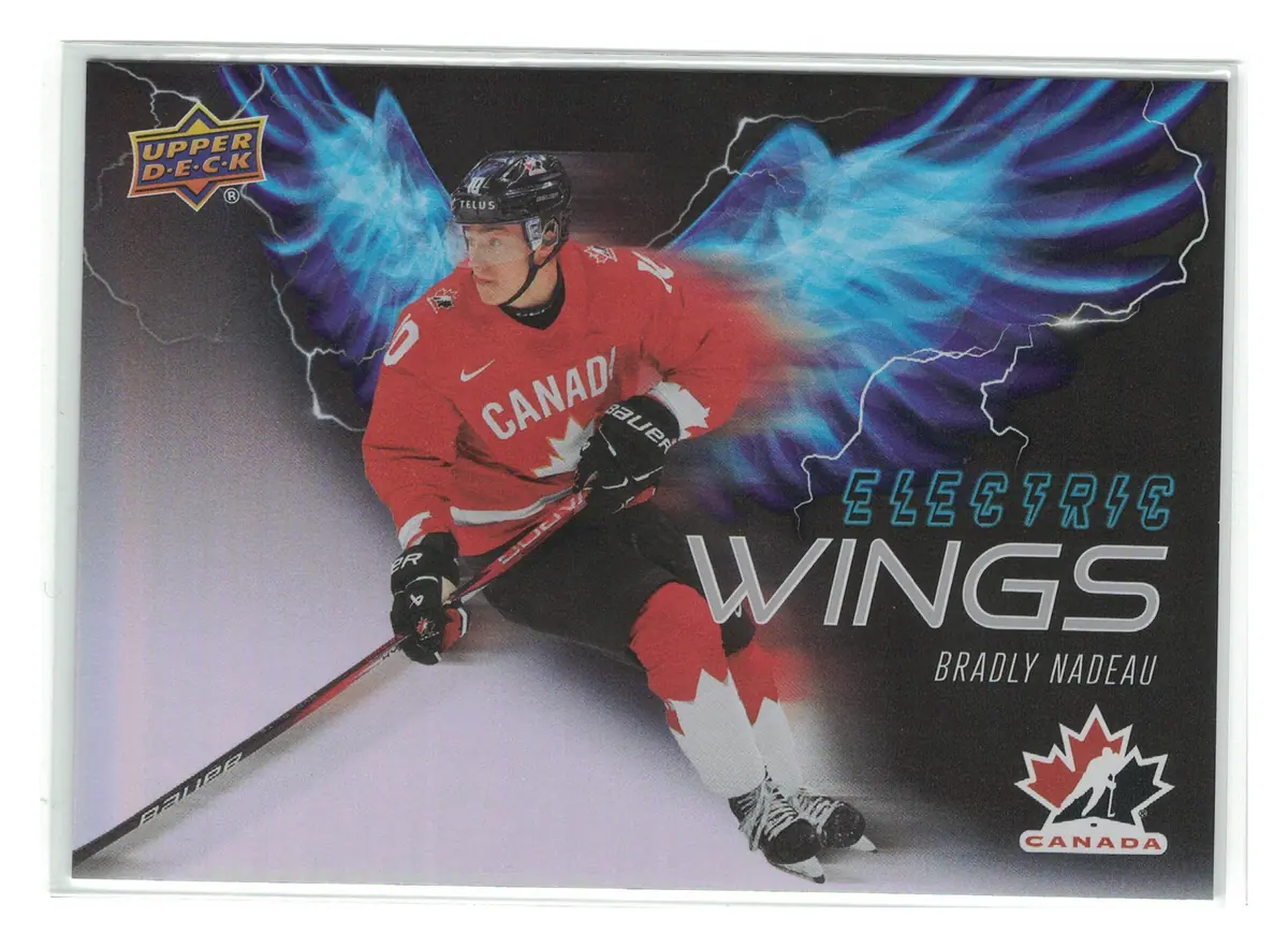 YOU PICK 2026 UD Team Canada Electric Wings Insert Complete Your Set Hockey — front