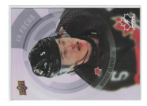 Brandt Clarke In Focus #IF-2 2026 Upper Deck Team Canada