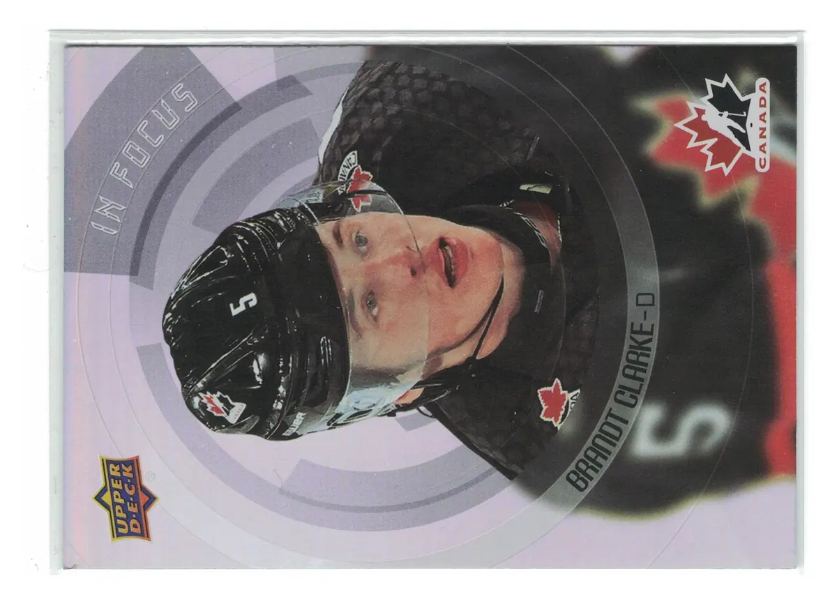 YOU PICK 2026 UD Team Canada In Focus Insert Complete Your Set Hockey — front