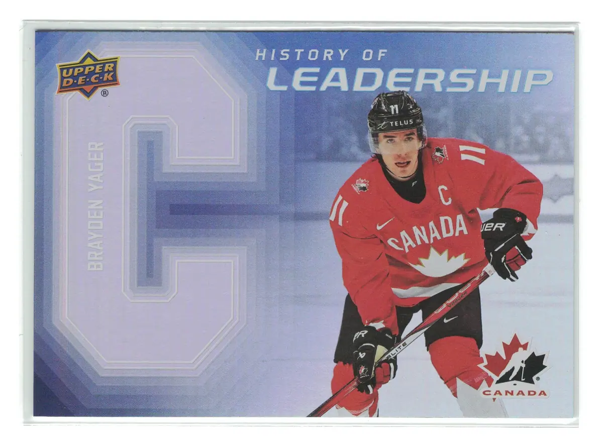 YOU PICK 2026 UD Team Canada History of Leadership Complete Your Set — front