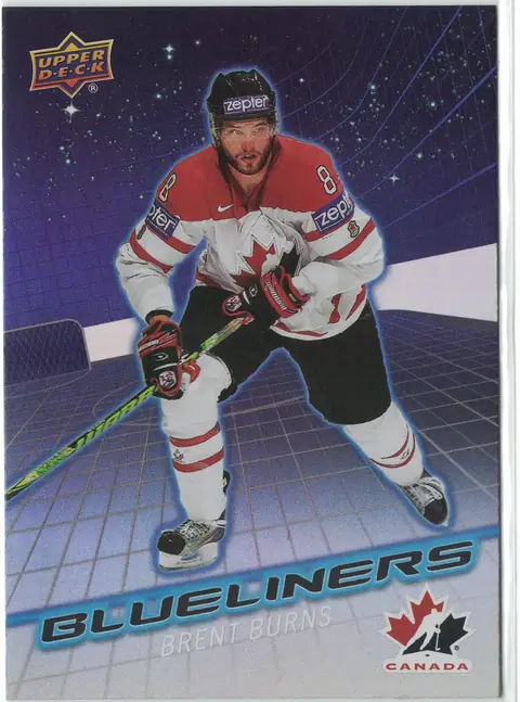 Brent Burns Blueliners base #BL-20 2026 UD Team Canada