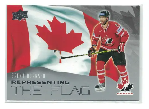 Brent Burns Representing the Flag #RF-11 2026 UD Team Canada