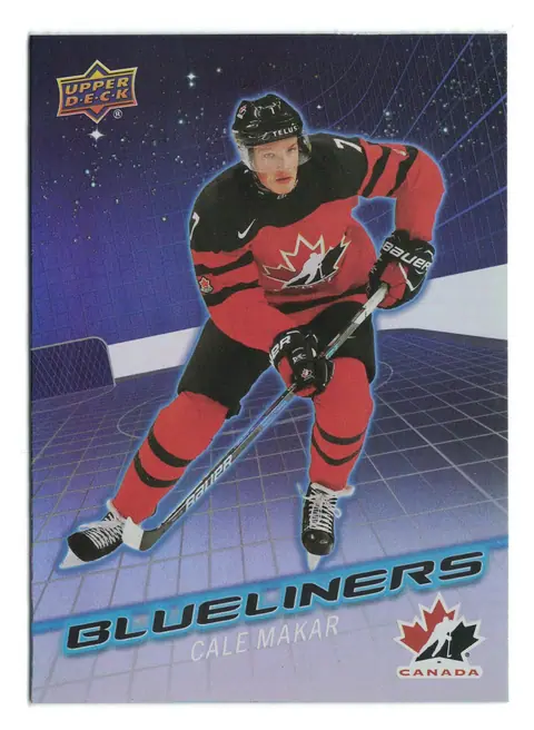 Cale Makar Blueliners #BL-7 2026 UD Team Canada