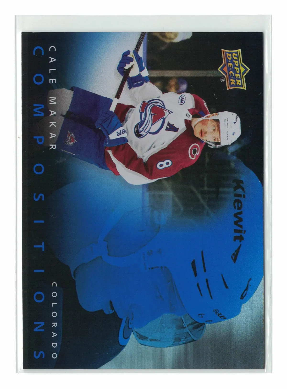Cale Makar Compositions #CMP-18 2025-26 Upper Deck Series 1 Hockey Card — front
