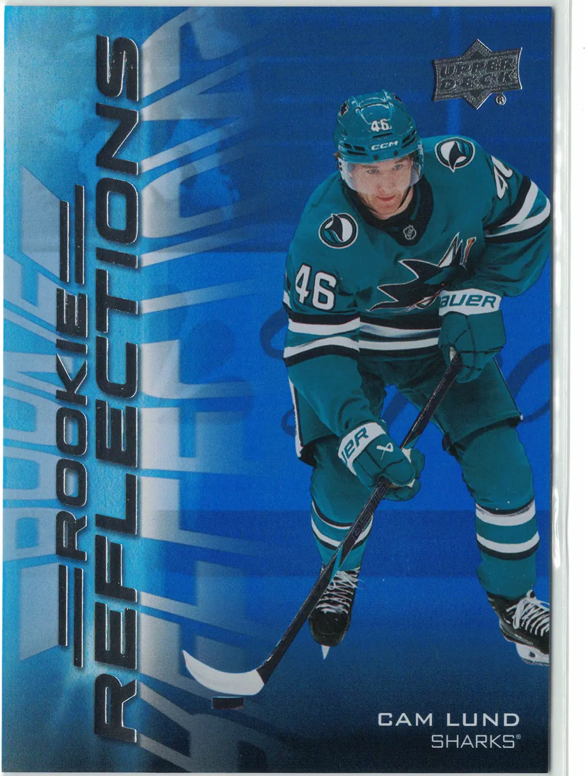 Cam Lund 2025-26 Upper Deck Extended Series Rookie Reflections #RR-27 — front