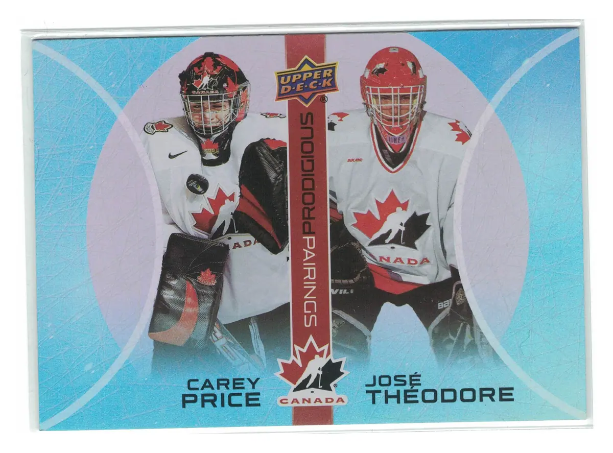 YOU PICK 2026 UD Team Canada Prodigious Pairings Insert Complete Your Set Hockey — front