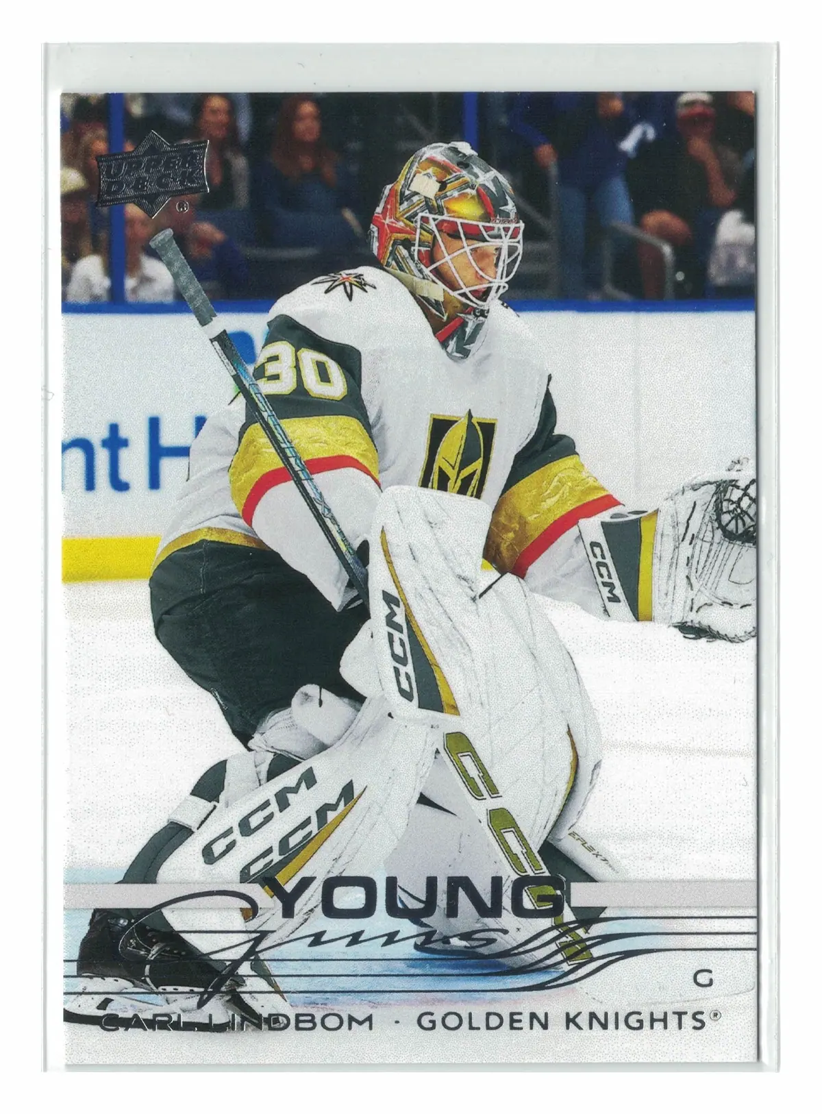 Carl Lindbom Young Guns #464 2025-26 Upper Deck Series 2 Hockey Card — front