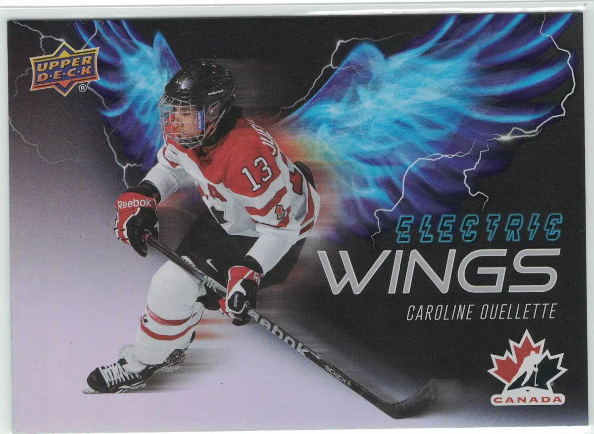 YOU PICK 2026 UD Team Canada Electric Wings Insert Complete Your Set Hockey — front