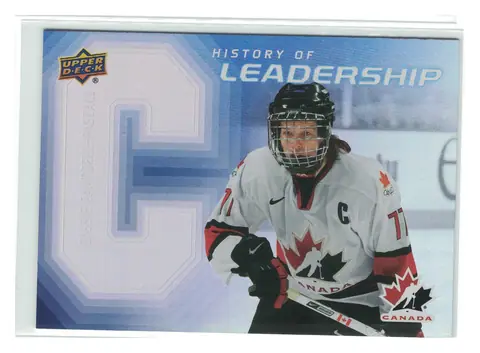 Cassie Campbell-Pascall History of Leadership #HL-2 2026 Upper Deck Team Canada