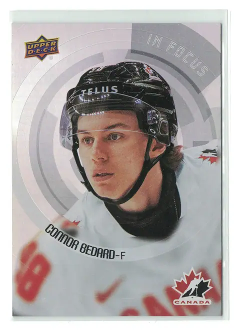 Connor Bedard In Focus #IF-11 2026 Upper Deck Team Canada