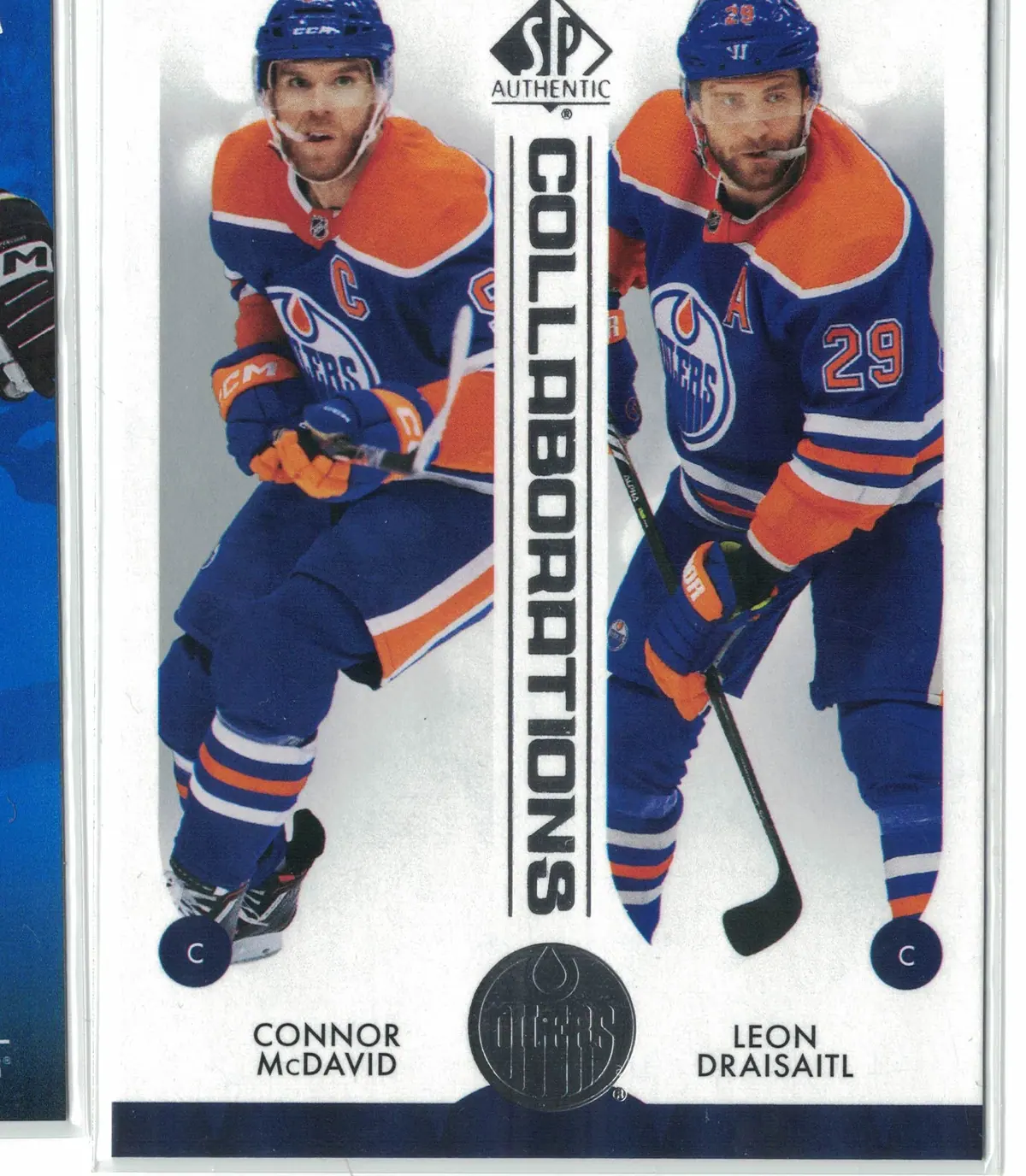 Connor McDavid / Leon Draisaitl Collaborations #C-1 2023-24 SP Authentic — front