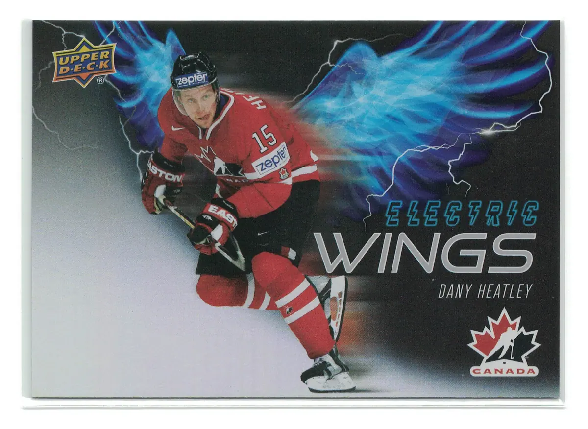 YOU PICK 2026 UD Team Canada Electric Wings Insert Complete Your Set Hockey — front