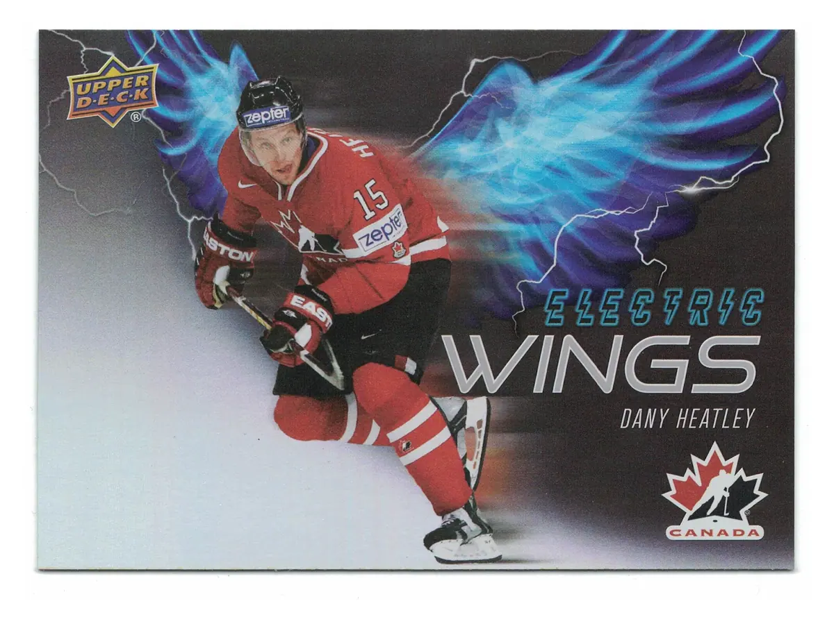 Dany Heatley Electric Wings #EW-11 2026 UD Team Canada — front