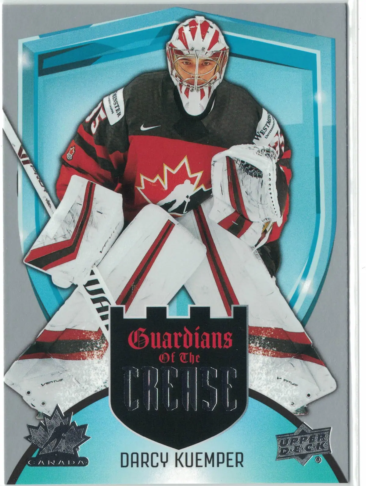Darcy Kuemper 2026 Upper Deck Team Canada Guardians of the Crease #G-8 — front