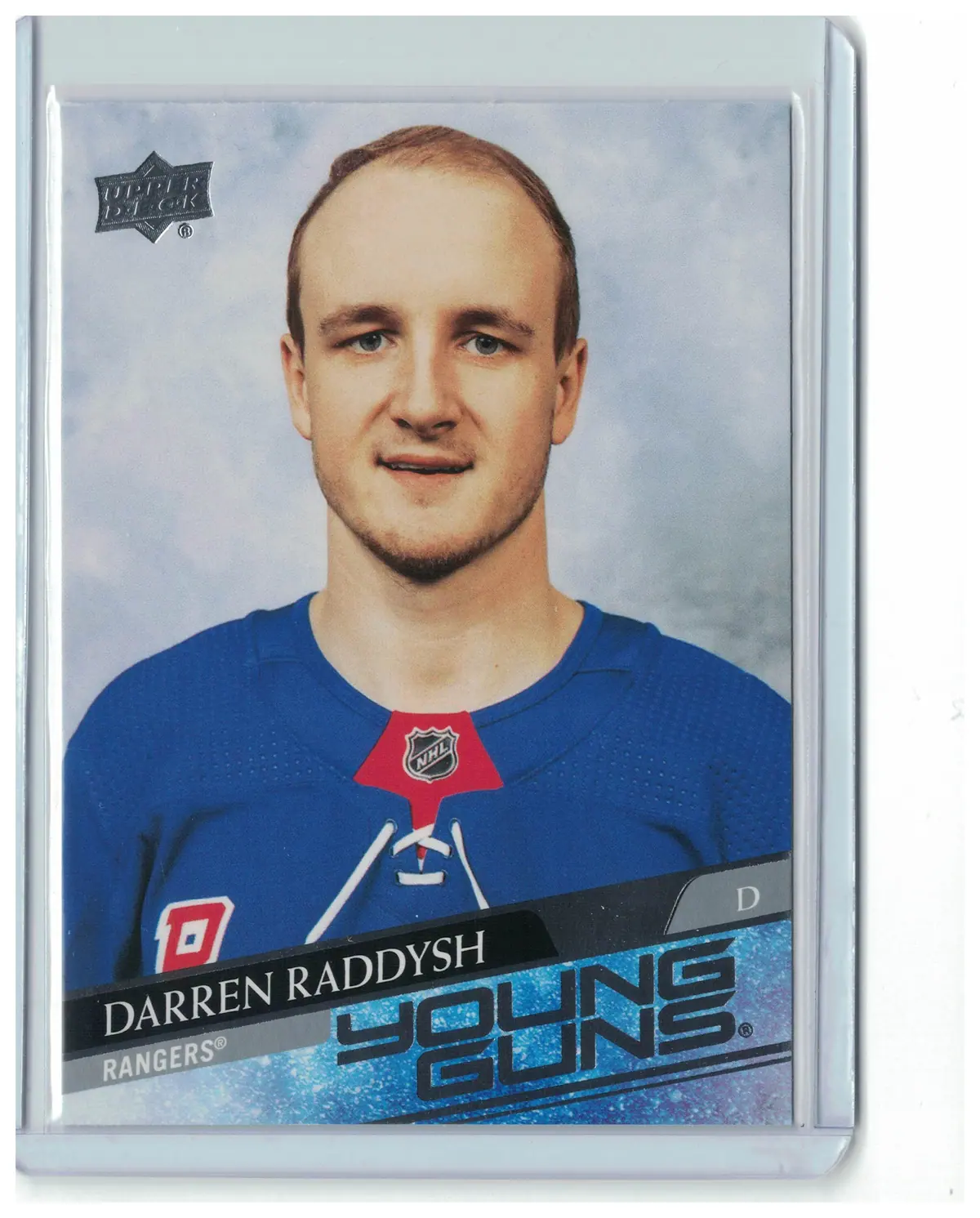 Darren Raddysh Young Guns #483 2020-21 UD Series 2 Hockey Card — front