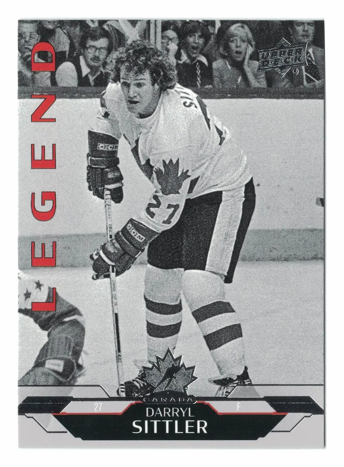 Darryl Sittler Legend #195 2026 UD Team Canada — front