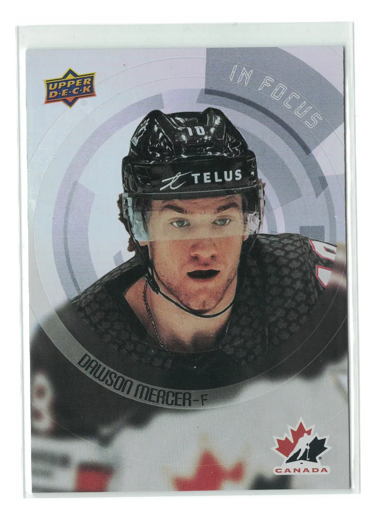 Dawson Mercer In Focus #IF-4 2026 UD Team Canada — front