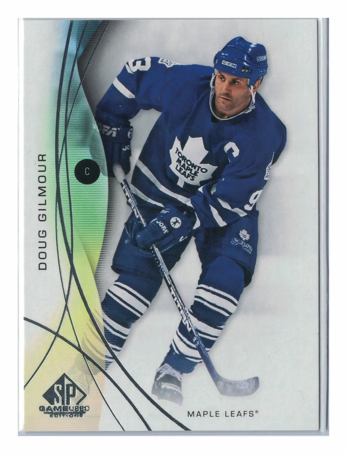 Doug Gilmour #170 2024-25 Upper Deck SP Game Used Hockey Card — front