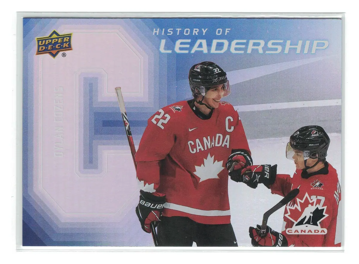 YOU PICK 2026 UD Team Canada History of Leadership Complete Your Set — front