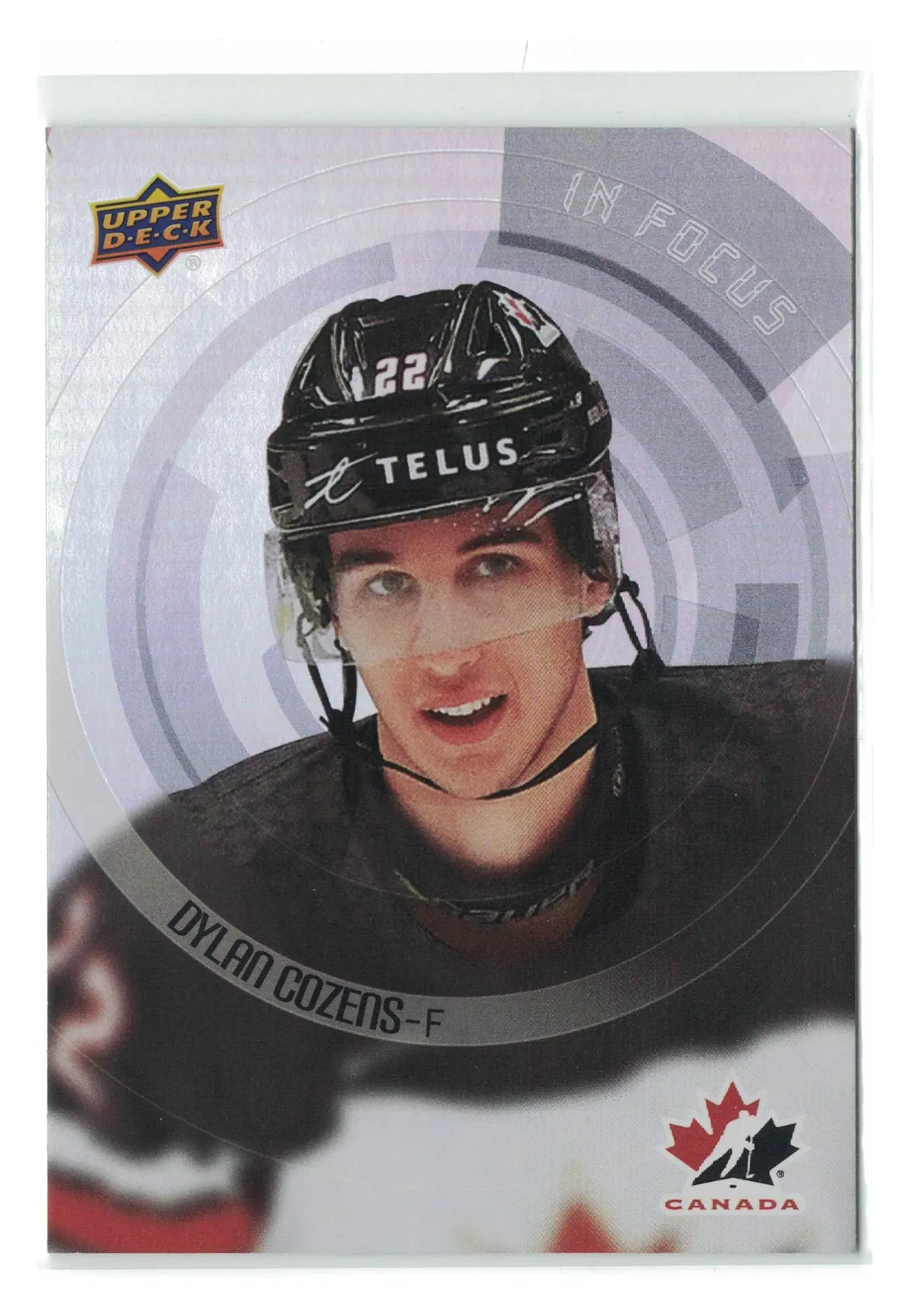 YOU PICK 2026 UD Team Canada In Focus Insert Complete Your Set Hockey — front