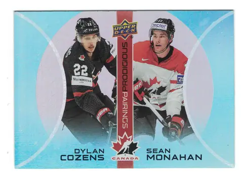 Dylan Cozens / Sean Monahan Prodigious Pairings #PP-7 2026 UD Team Canada