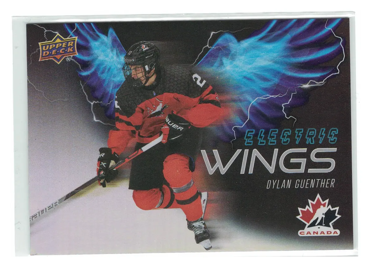 YOU PICK 2026 UD Team Canada Electric Wings Insert Complete Your Set Hockey — front