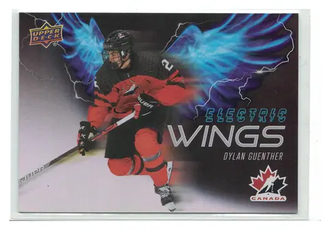Dylan Guenther Electric Wings #EW-16 2026 UD Team Canada