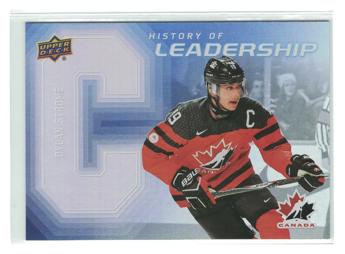 YOU PICK 2026 UD Team Canada History of Leadership Complete Your Set — front