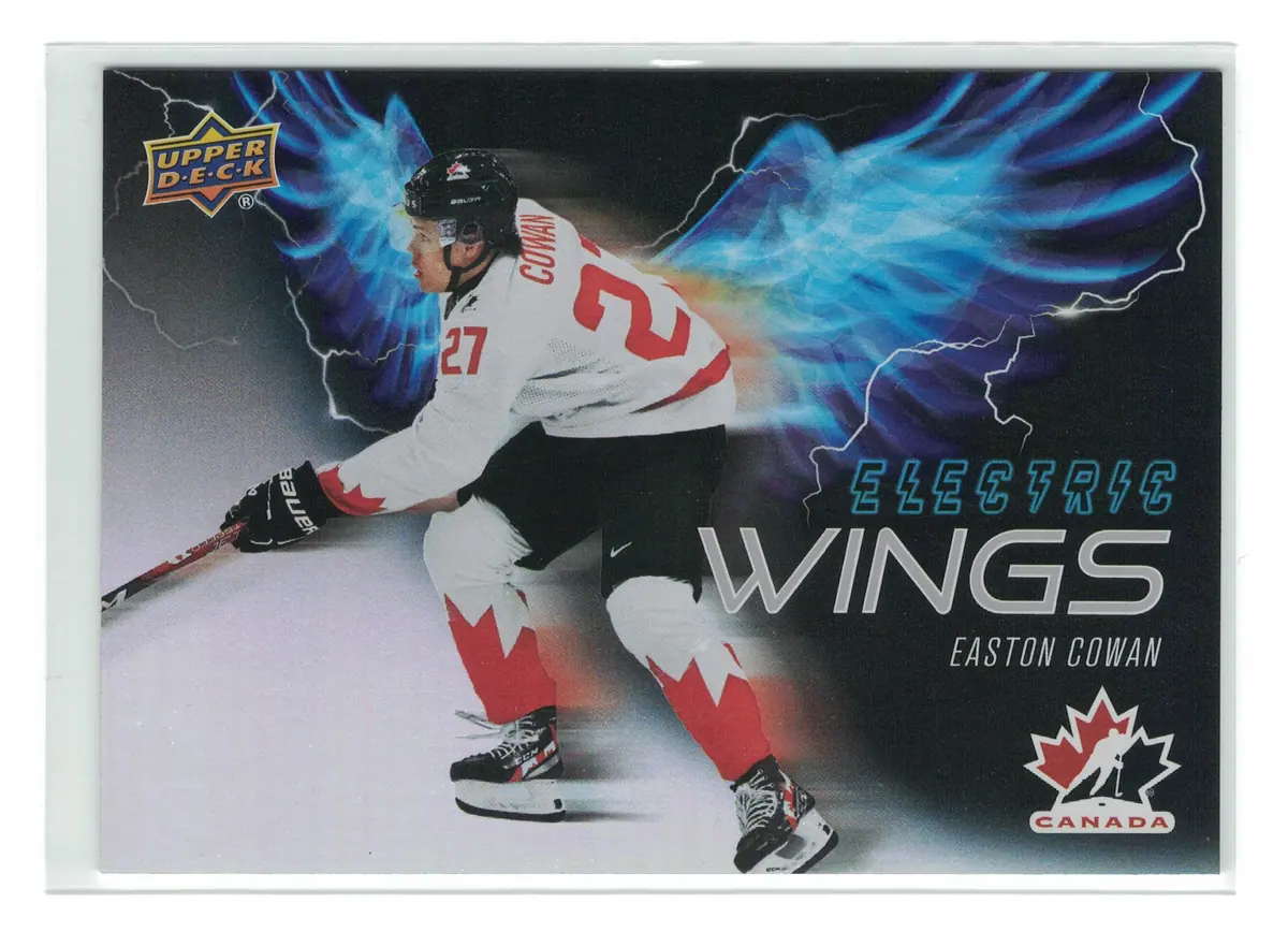YOU PICK 2026 UD Team Canada Electric Wings Insert Complete Your Set Hockey — front