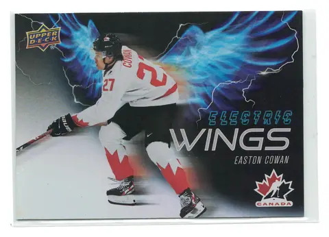 Easton Cowan Electric Wings #EW-8 2026 Upper Deck Team Canada