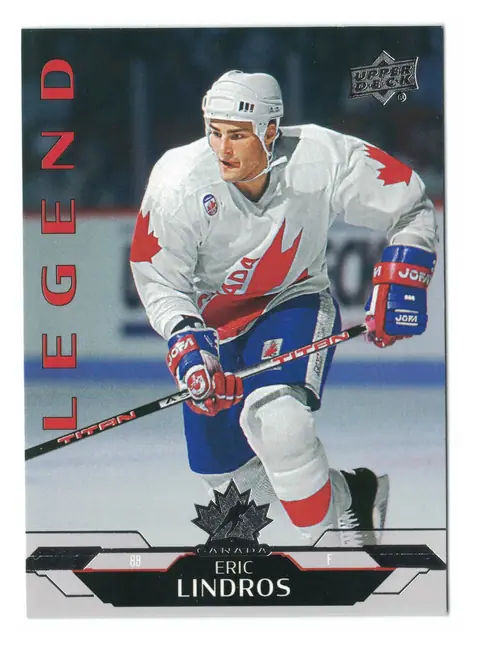 Eric Lindros Legend #161 2026 UD Team Canada