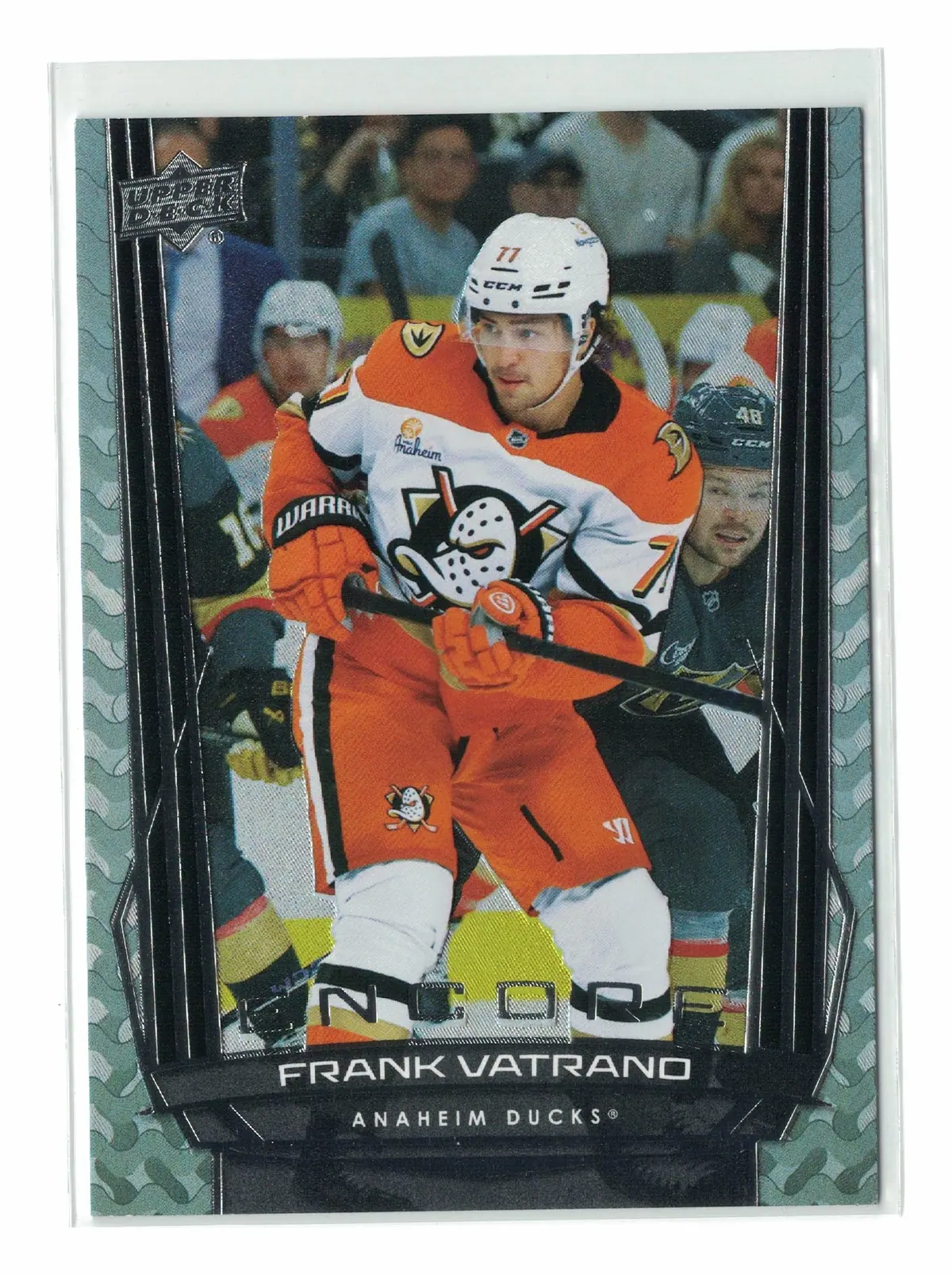 Frank Vatrano Encore #E-72 2025-26 Upper Deck Series 1 Hockey Card — front