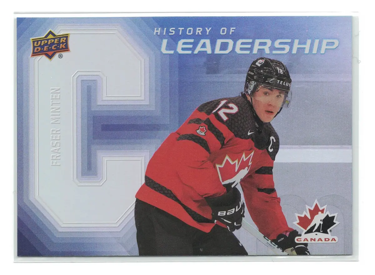 YOU PICK 2026 UD Team Canada History of Leadership Complete Your Set — front