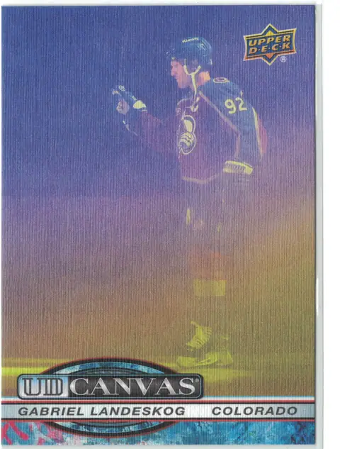 Gabriel Landeskog UD Canvas #C-328 2025-26 Upper Deck Extended Series