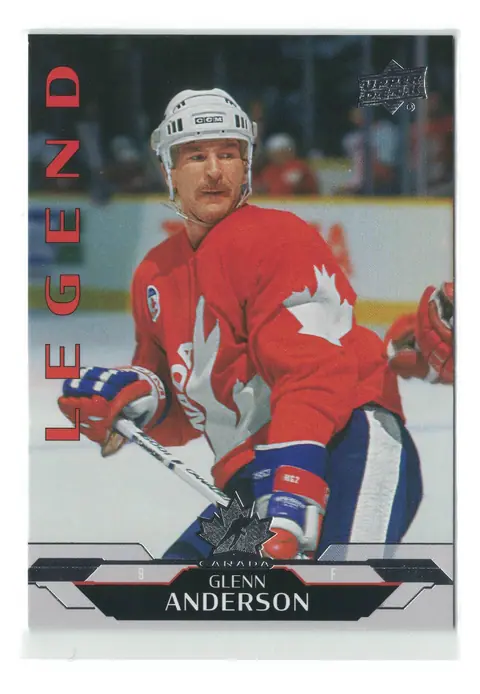 Glenn Anderson Legend #191 2026 Upper Deck Team Canada