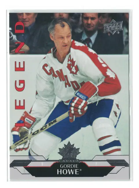 Gordie Howe Legend #187 2026 Upper Deck Team Canada