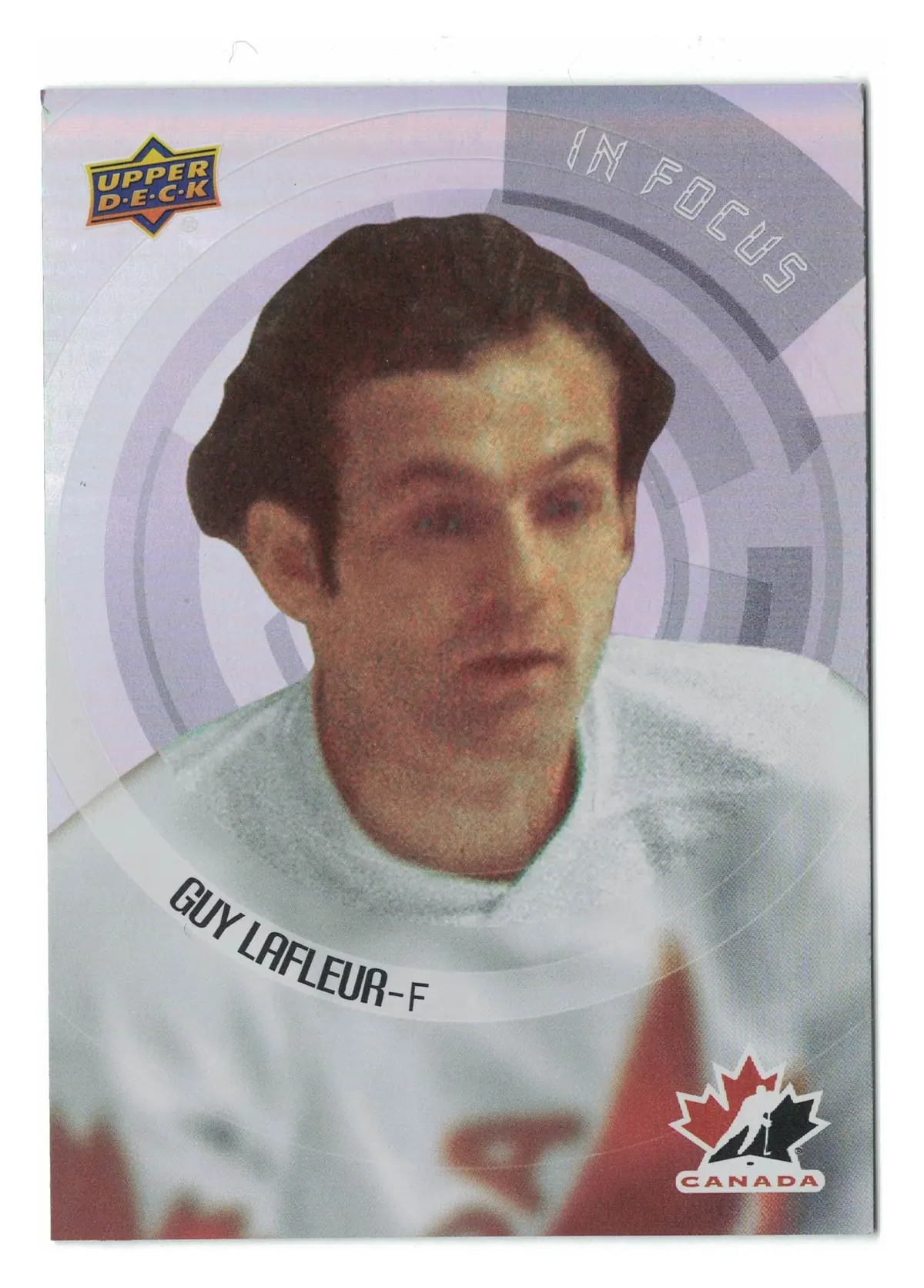 Guy Lafleur In Focus #IF-20 2026 UD Team Canada — front