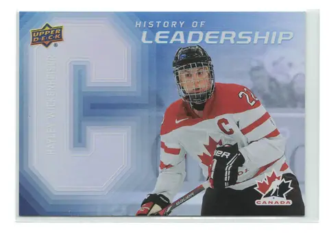 Hayley Wickenheiser History of Leadership #HL-3 2026 Upper Deck Team Canada