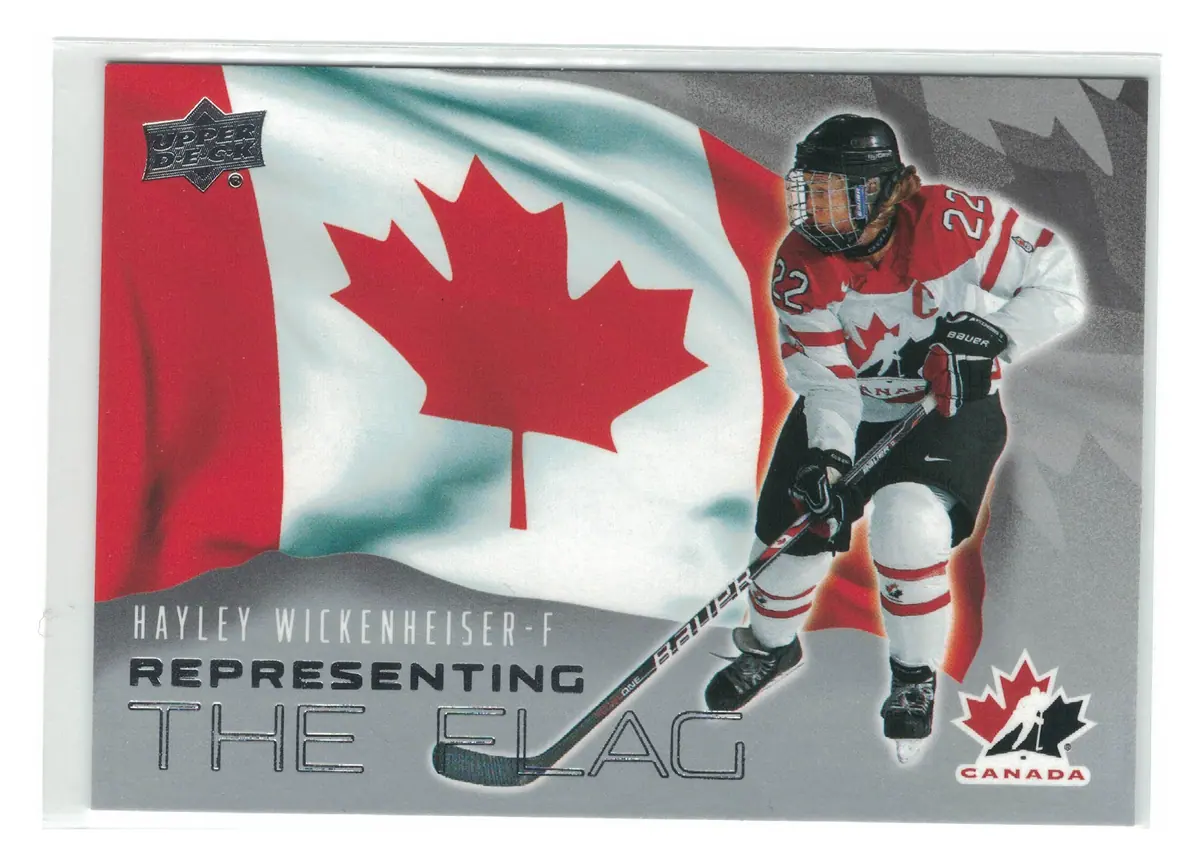 YOU PICK 2026 UD Team Canada Representing the Flag Insert Complete Your Set — front