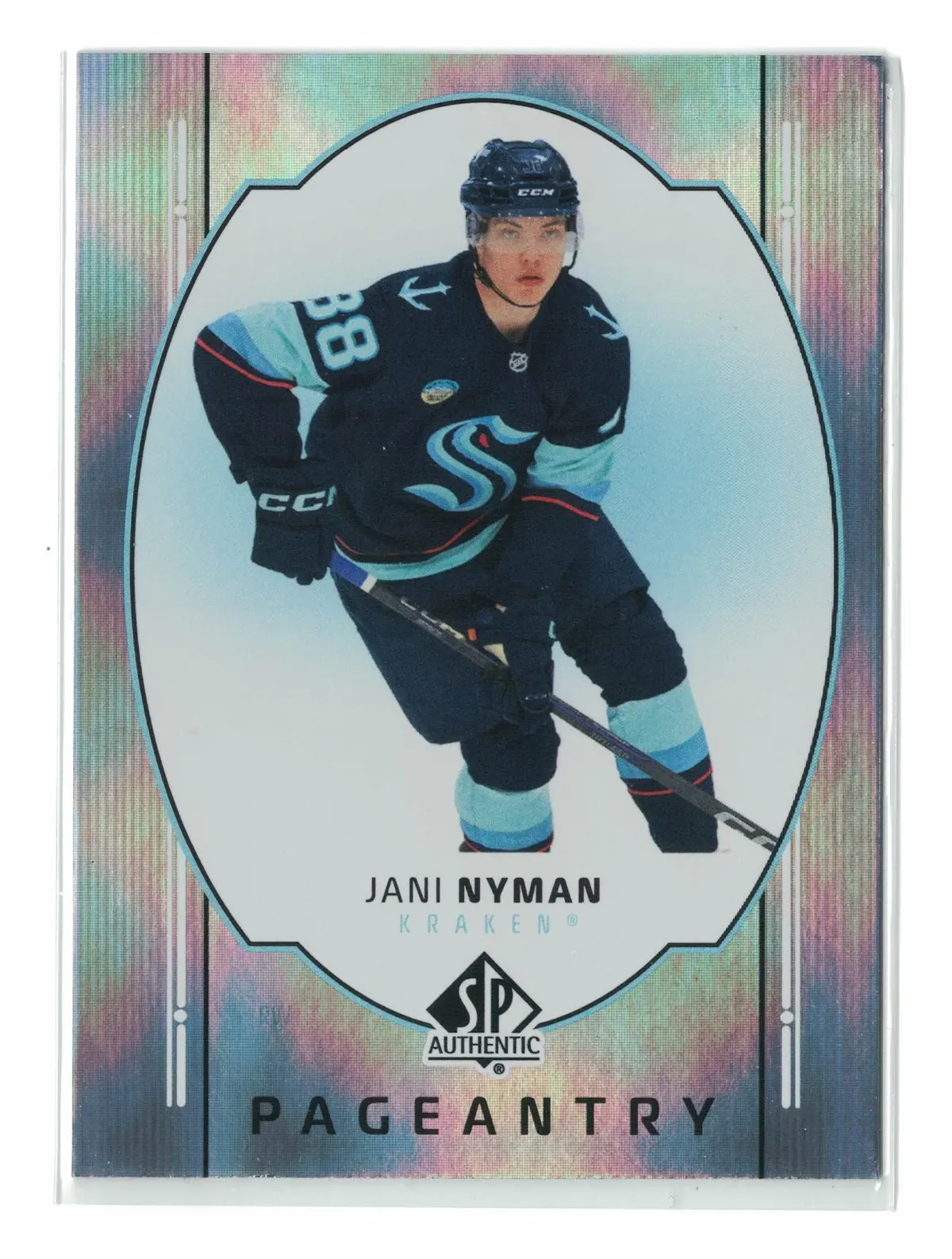Jani Nyman Pageantry #P-54 2025-26 SP Authentic Hockey Card — front
