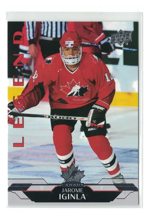 Jarome Iginla Legend #153 2026 UD Team Canada