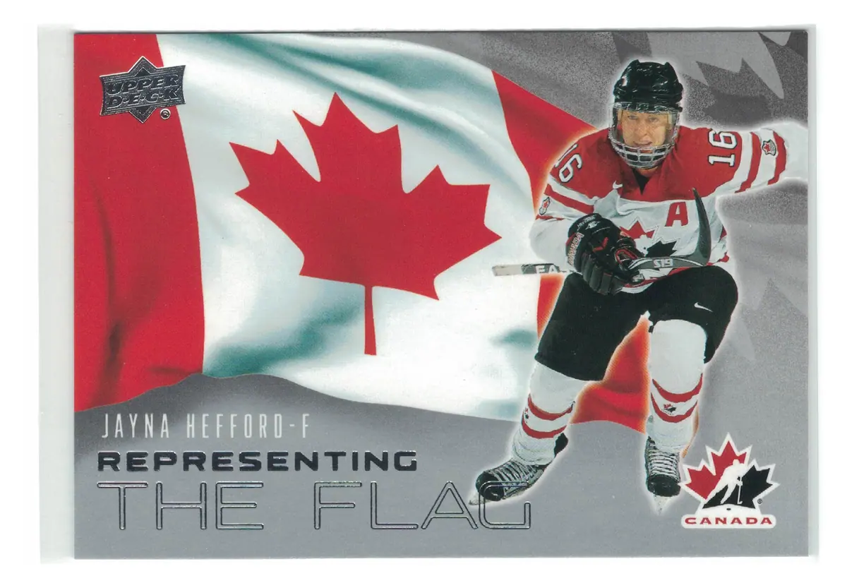 YOU PICK 2026 UD Team Canada Representing the Flag Insert Complete Your Set — front