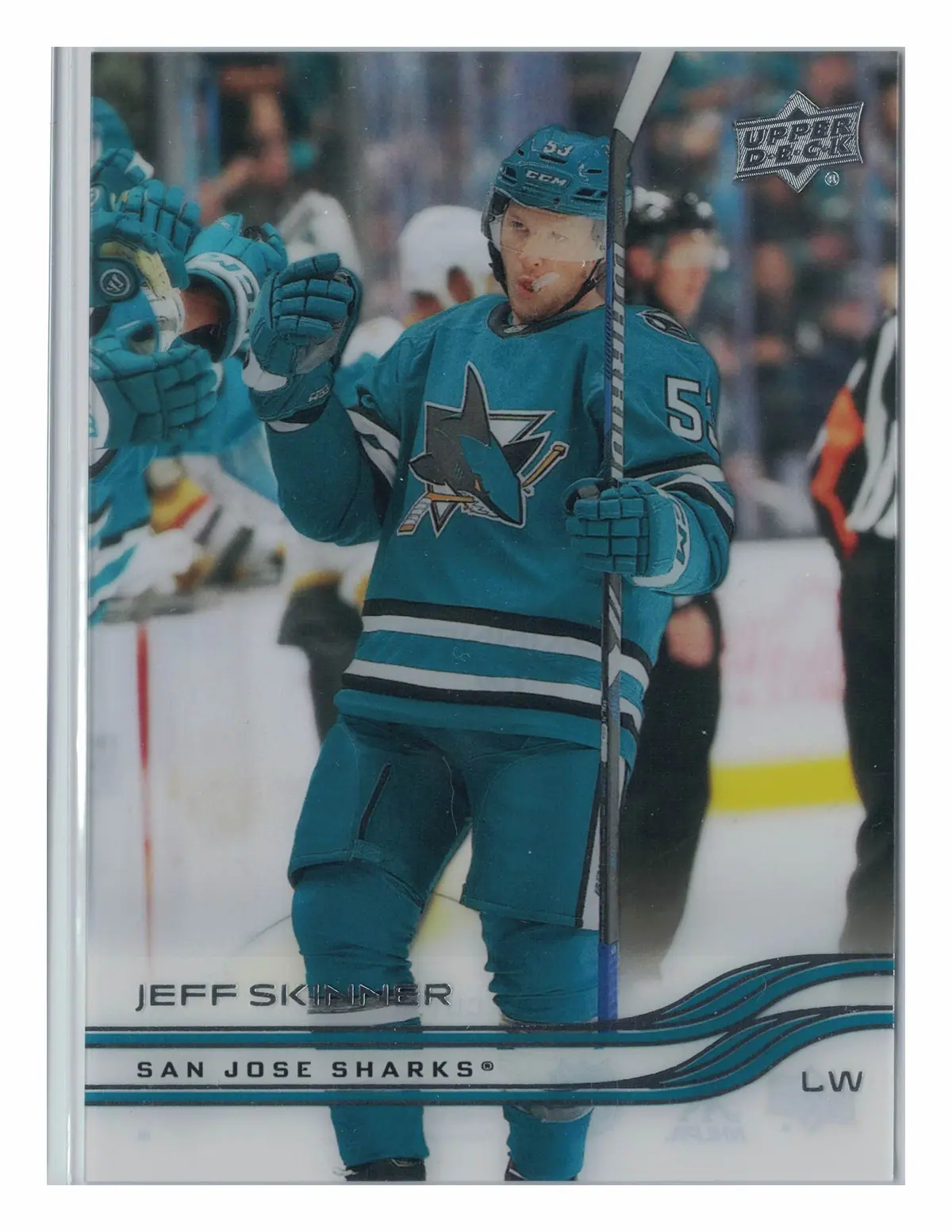 Jeff Skinner Clear Cut #600 2025-26 Upper Deck Extended Series Hockey Card — front