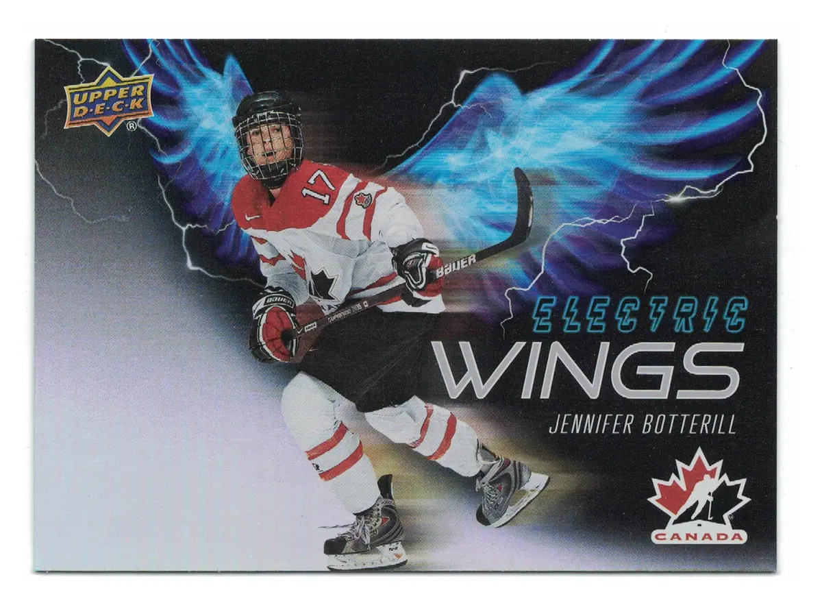 Jennifer Botterill Electric Wings #EW-13 2026 UD Team Canada — front